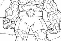 fantastic four coloring pages fantastic four coloring pages
