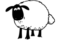 sheep printable sheep printable