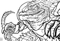 croc coloring pages croc coloring pages