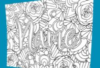coloring name sheets