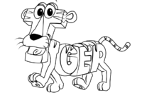 wordworld coloring pages wordworld coloring pages