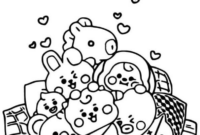 bt21 coloring pages bt21 coloring pages