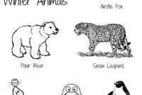printable winter animals coloring pages printable winter animals coloring pages