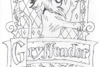 harry potter gryffindor coloring pages harry potter gryffindor coloring pages