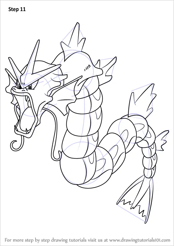 31+ clever stock Gyarados Coloring Page - Gyarados tegninger til print