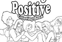 body positive coloring pages