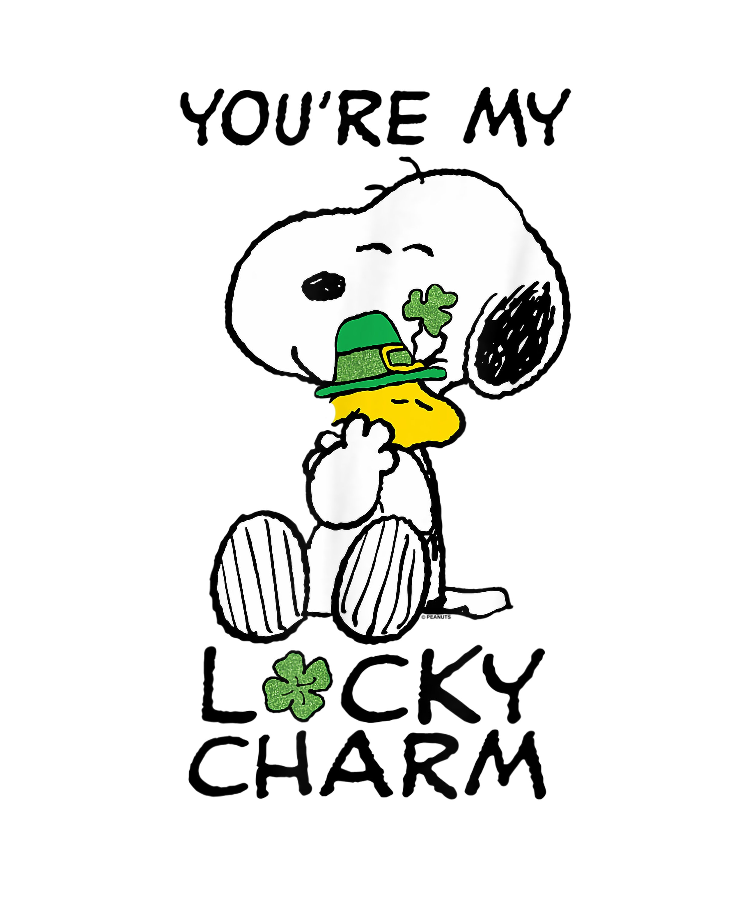 St Patrick's Day Snoopy You're My Lucky Charm - Etsy Canada