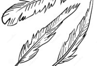 feathers coloring pages feathers coloring pages