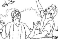 john the baptist coloring pages