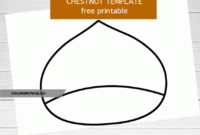 chestnut coloring page