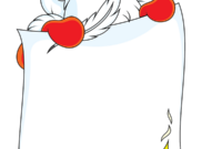 papier a lettre pere noel