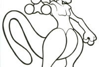 mewtwo color page mewtwo color page