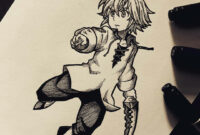 dessin meliodas a imprimer dessin meliodas a imprimer