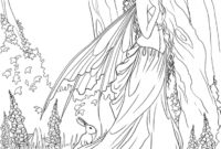 detailed fairy coloring pages for adults detailed fairy coloring pages for adults