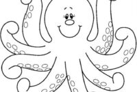 octopus coloring page printable octopus coloring page printable