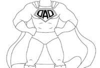 superhero dad coloring pages