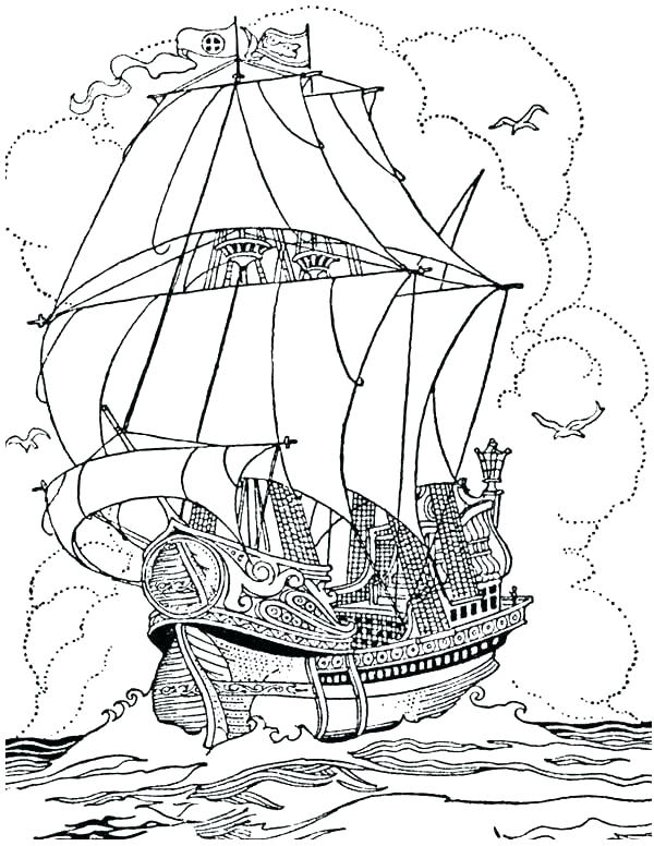 War Ship Coloring Pages at GetColorings.com | Free printable colorings