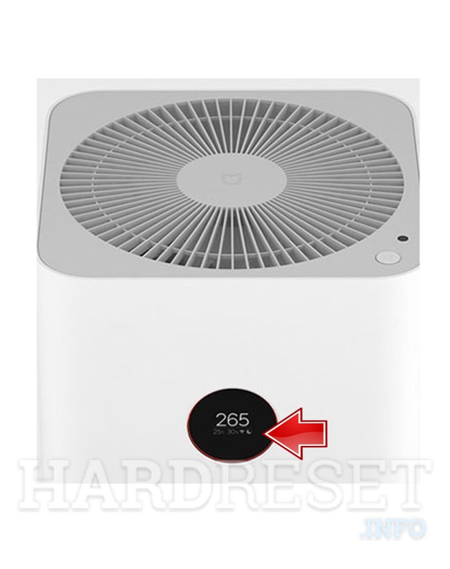 Manual Mode XIAOMI Mi Air Purifier 3H, How To - HardReset.info