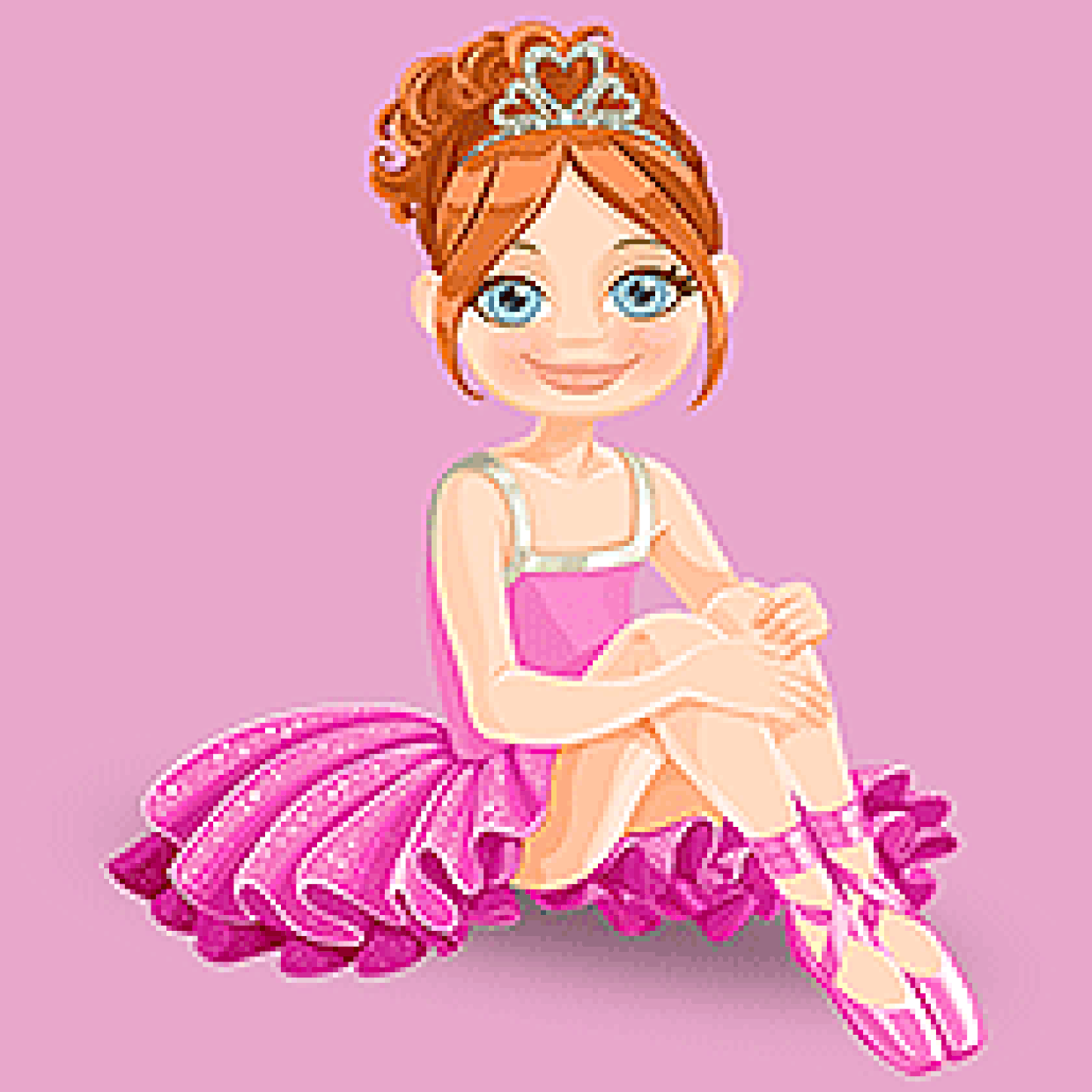 Coloriage danseuse étoile sur Hugolescargot.com