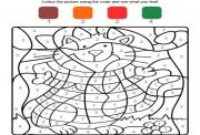 coloriage magique de chat