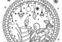 coloriage de noël gratuit à imprimer en ligne