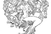 dessin de sirene a colorier et a imprimer dessin de sirene a colorier et a imprimer