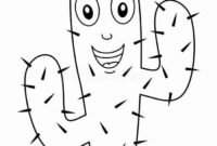 cute cactus coloring pages cute cactus coloring pages