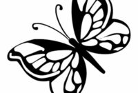 dessin petit papillon