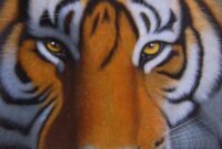 download dessin tigre facile background