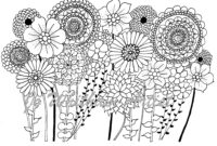 wildflowers coloring page wildflowers coloring page