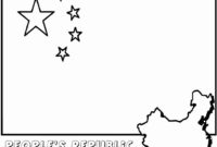 chinese flag coloring page chinese flag coloring page