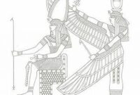 egyptian coloring pages egyptian coloring pages