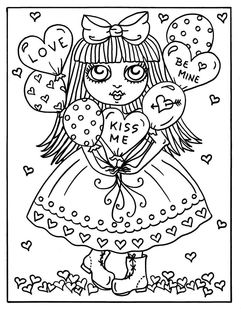26+ Coloriage St Valentin | Color Info