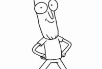 rick and morty coloring sheet