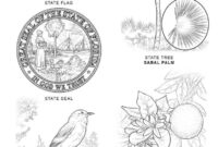 florida state flag coloring page florida state flag coloring page