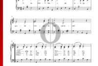 frohliche weihnacht uberall klaviernoten