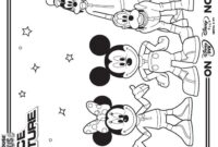 mickey mouse club house coloring page mickey mouse club house coloring page