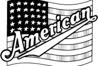 american symbols coloring pages