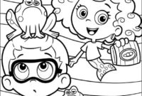 coloring pages bubble guppies coloring pages bubble guppies