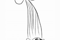easy trolls coloring pages