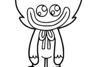 poppy huggy wuggy coloring pages poppy huggy wuggy coloring pages