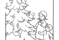 december coloring pages