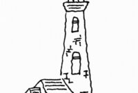 free lighthouse coloring pages
