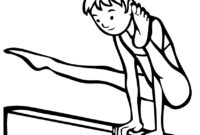 coloring page gymnastics