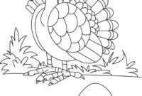 funny turkey coloring pages