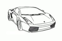 lamborghini coloring pages printable