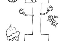 letter i coloring pages