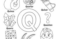 letter q coloring pages