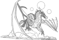 nightwing dragon coloring pages nightwing dragon coloring pages