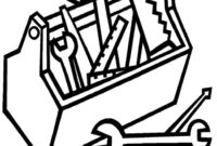 tool coloring page